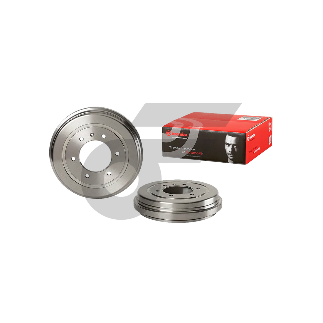 BREMBO จานเบรคหลัง DMAX 2WD ปี02 | 254.1 MM. 6รู