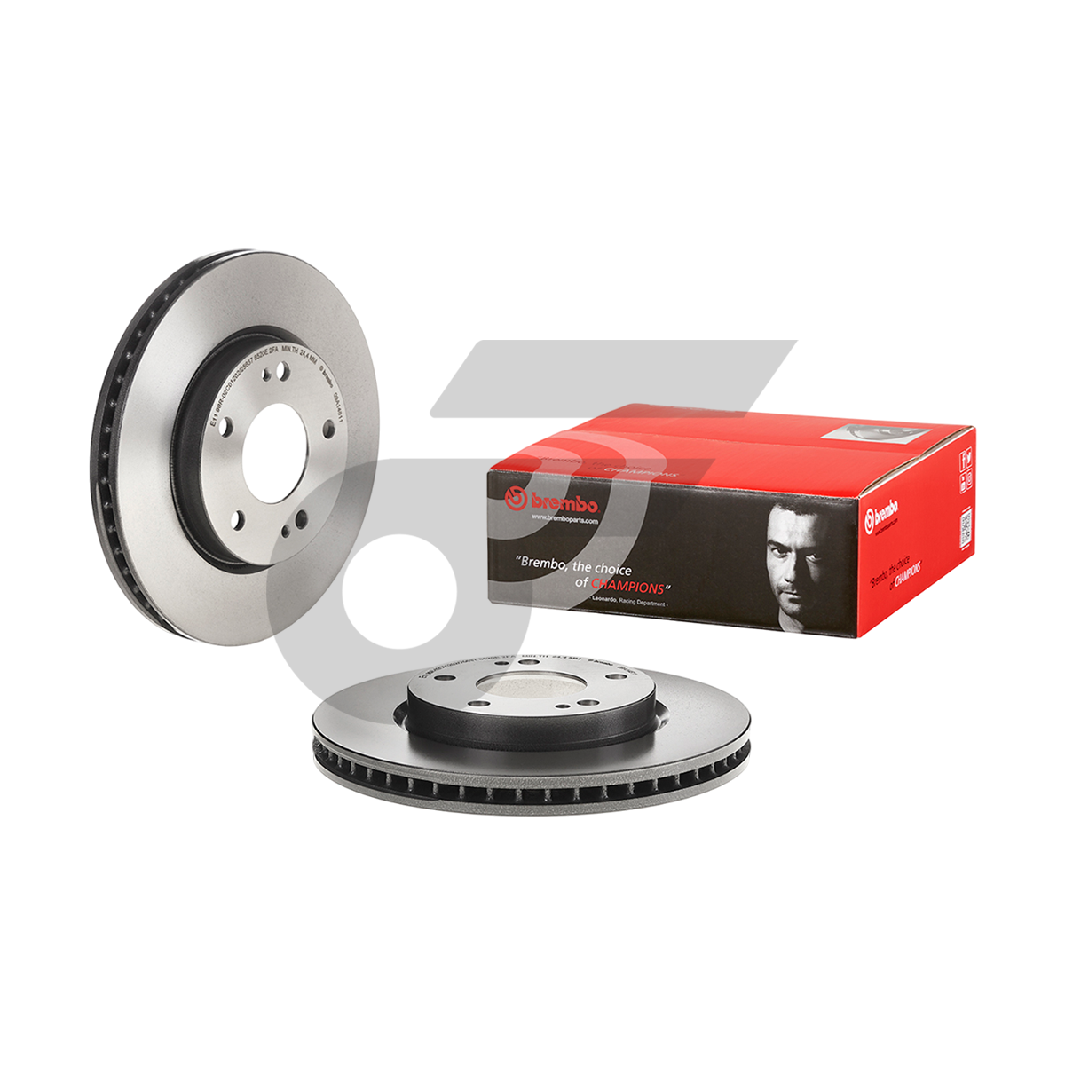 BREMBO จานเบรคหน้า LANCER EX 1.8 ปี09-ON |276MM. 4รู
