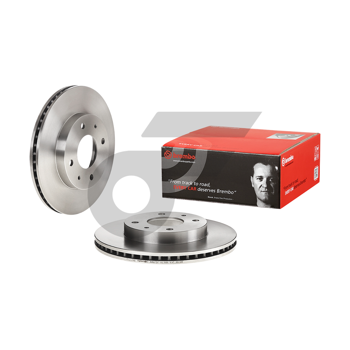 BREMBO จานเบรคหน้า GEN2, PERSONA, NEO ปี08-ON |266MM. 6รู