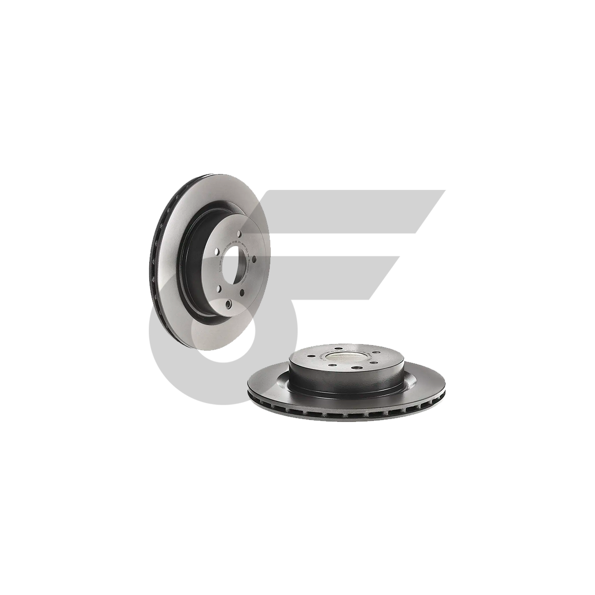 BREMBO จานเบรคหลัง 350Z Z33 (3.5) ปี02-ON | 322 MM. 5รู