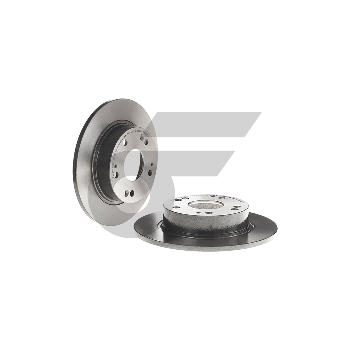 BREMBO จานเบรคหลัง ACCORD งูเหา 2.0 2.4, ปลาวาฬ 2.4, 3.0 ปี03-07 |260MM. 6รู