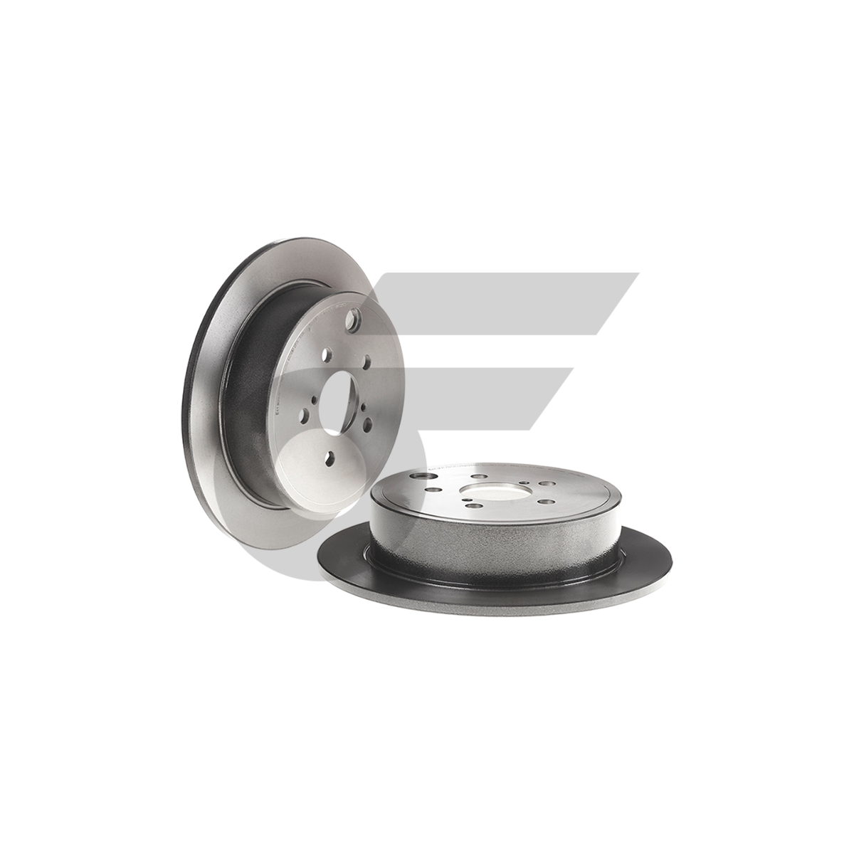 BREMBO จานเบรคหลัง FORESTER SF SG, LEGACY BL BP BR BM 2.0 2.5, OUTBACK, IMPREZA GH7 2.0R GJ7 2.0 ปี '97-ON, '08-ON |286MM. 5รู
