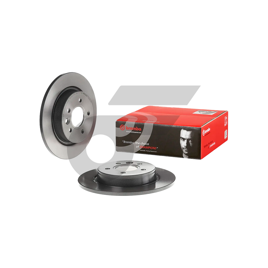 BREMBO จานเบรคหลัง S40 II V40, FOCUS ปี12 S40 | 280 MM. 5รู