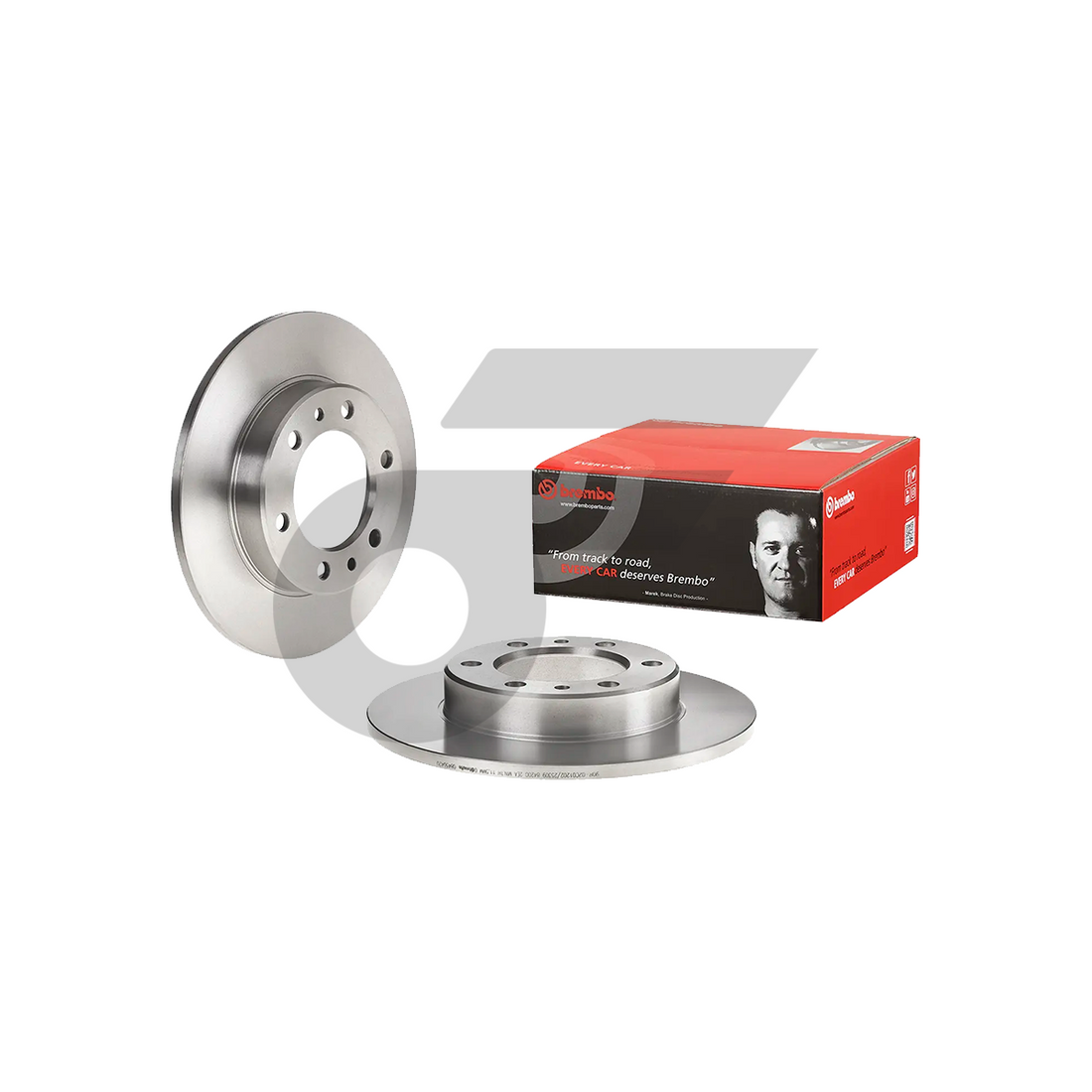 BREMBO จานเบรคหน้า HILUX YN106 4WD | 302 MM. 6รู