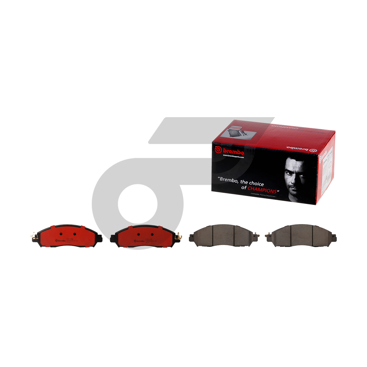 BREMBO ผ้าเบรค NAVARA NP300 D23 2WD 4WD ปี14-ON, TERRA ปี18-ON