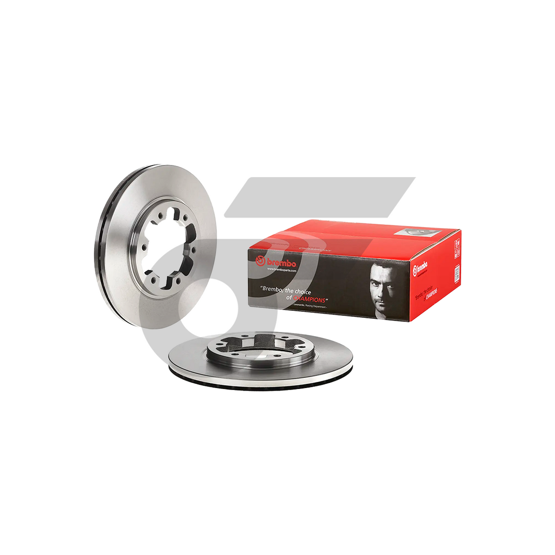 BREMBO จานเบรคหน้า FRONTIER 4WD ABS | 277 MM. 6รู