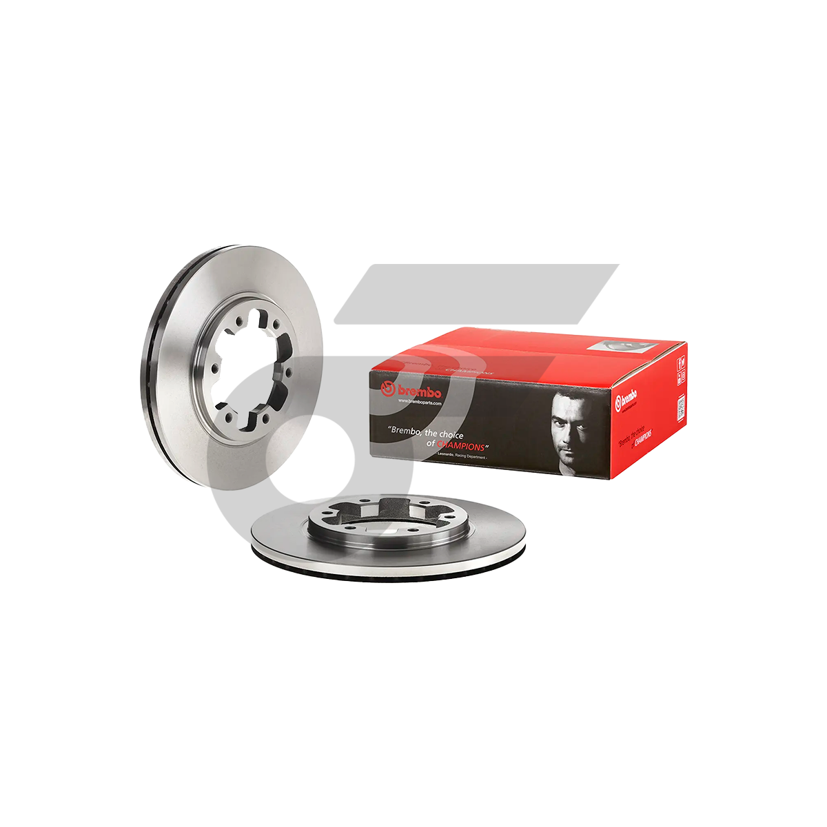 BREMBO จานเบรคหน้า FRONTIER 4WD ABS | 277 MM. 6รู