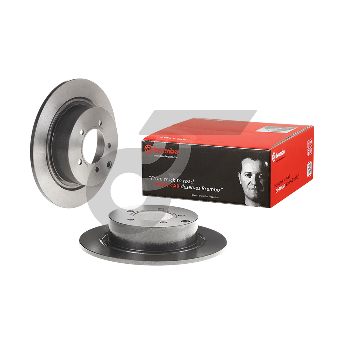 BREMBO จานเบรคหลัง LANCER EX 2.0 CY4A HC ปี09-ON |302MM. 5รู