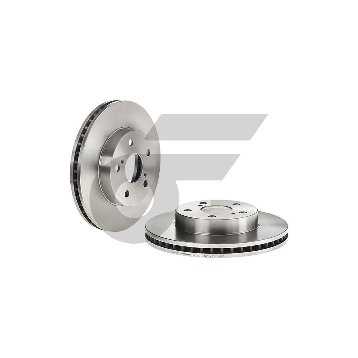 BREMBO จานเบรคหน้า INNOVA VVTI ปี05-ON |281.2MM. 5รู