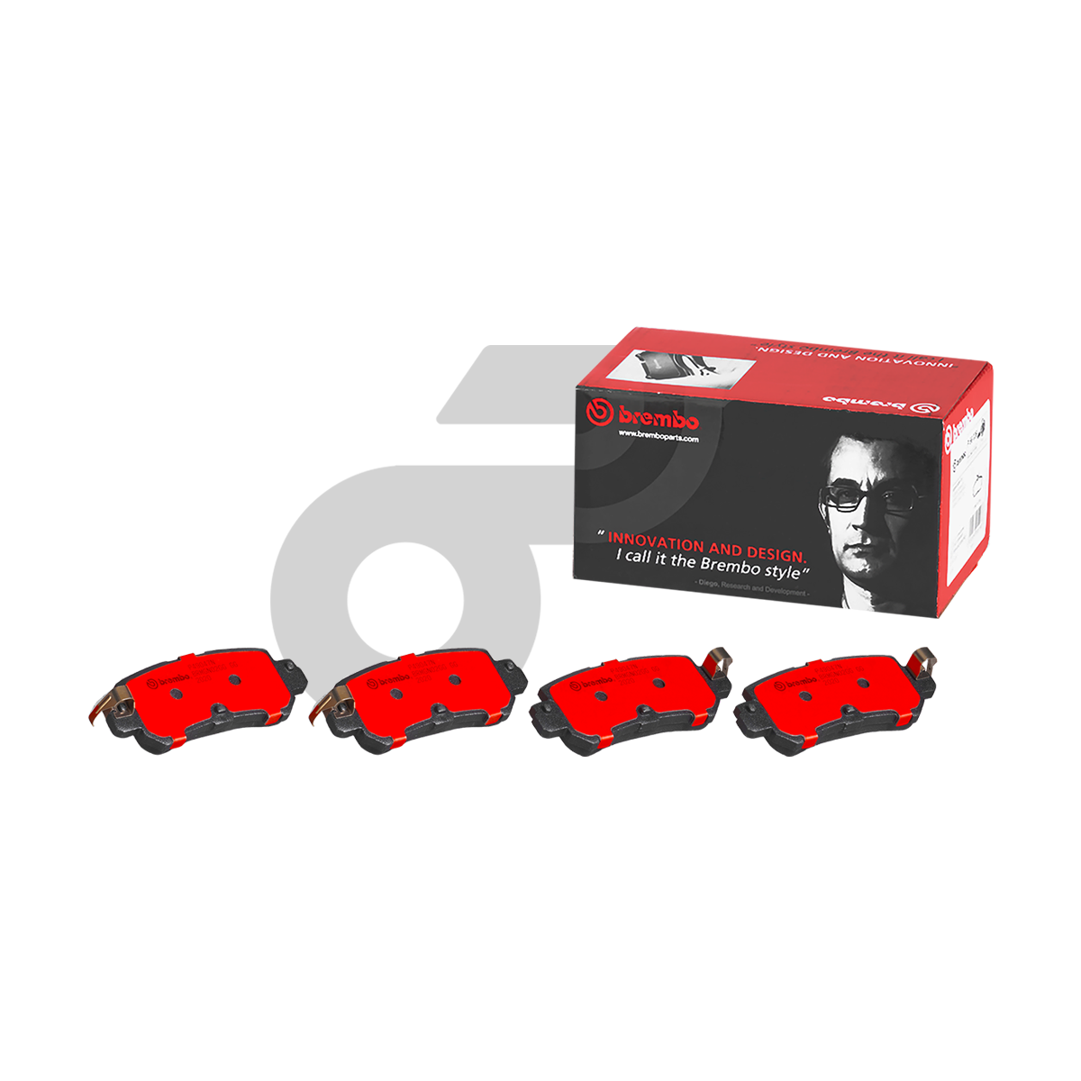 BREMBO ผ้าเบรค MAZDA 2 SKYACTIV 1.5D ปี14-ON, CX-3 ปี15-ON, CX-5 KE ปี12-ON