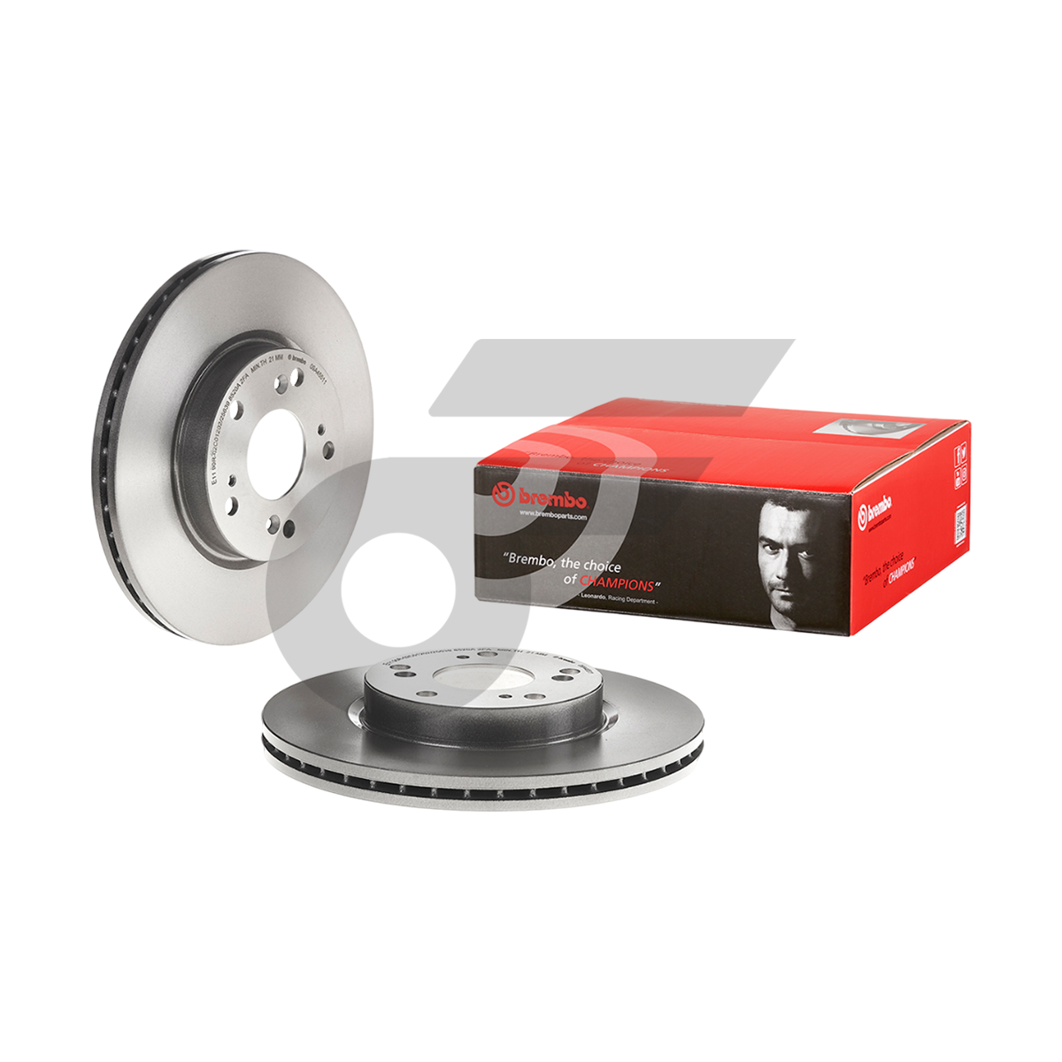 BREMBO จานเบรคหน้า BR-V ปี16-ON, CIVIC FD FB 2.0 ปี06-12, CIVIC FC FK 1.8 1.5T ปี16-ON, CRV GEN2 2.0 2.4 ปี02-06 |282MM. 5รู