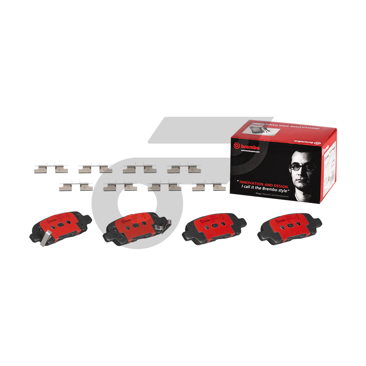 BREMBO ผ้าเบรค TEANA J31 ปี04-08, X-TRAIL T30 T31 ปี05-13