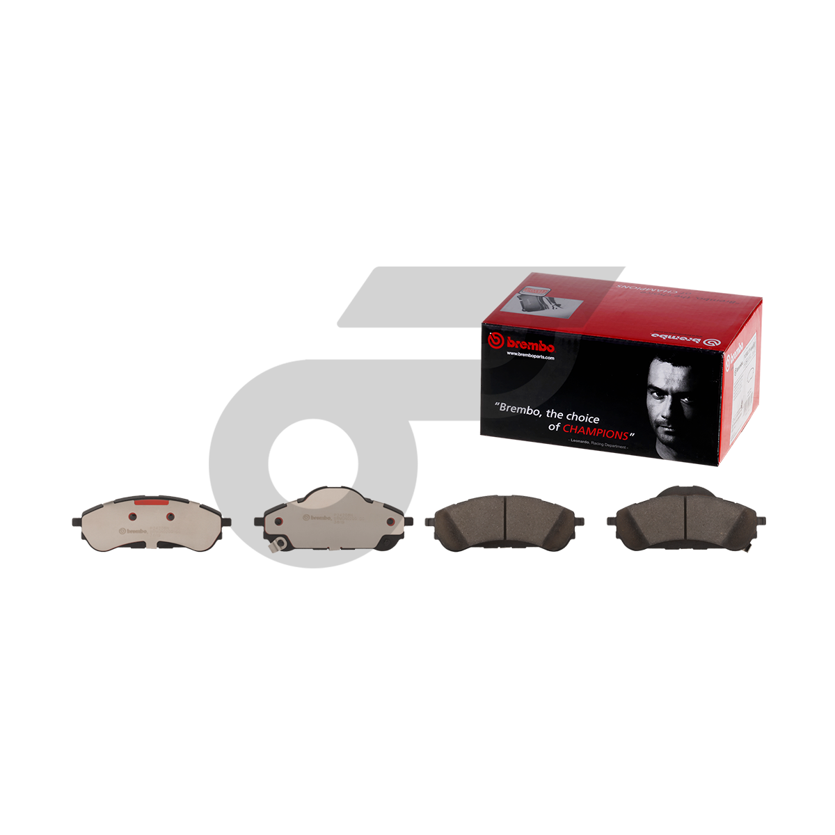 BREMBO ผ้าเบรค EVEREST 2.2 3.2, 2.0BI ปี15-ON