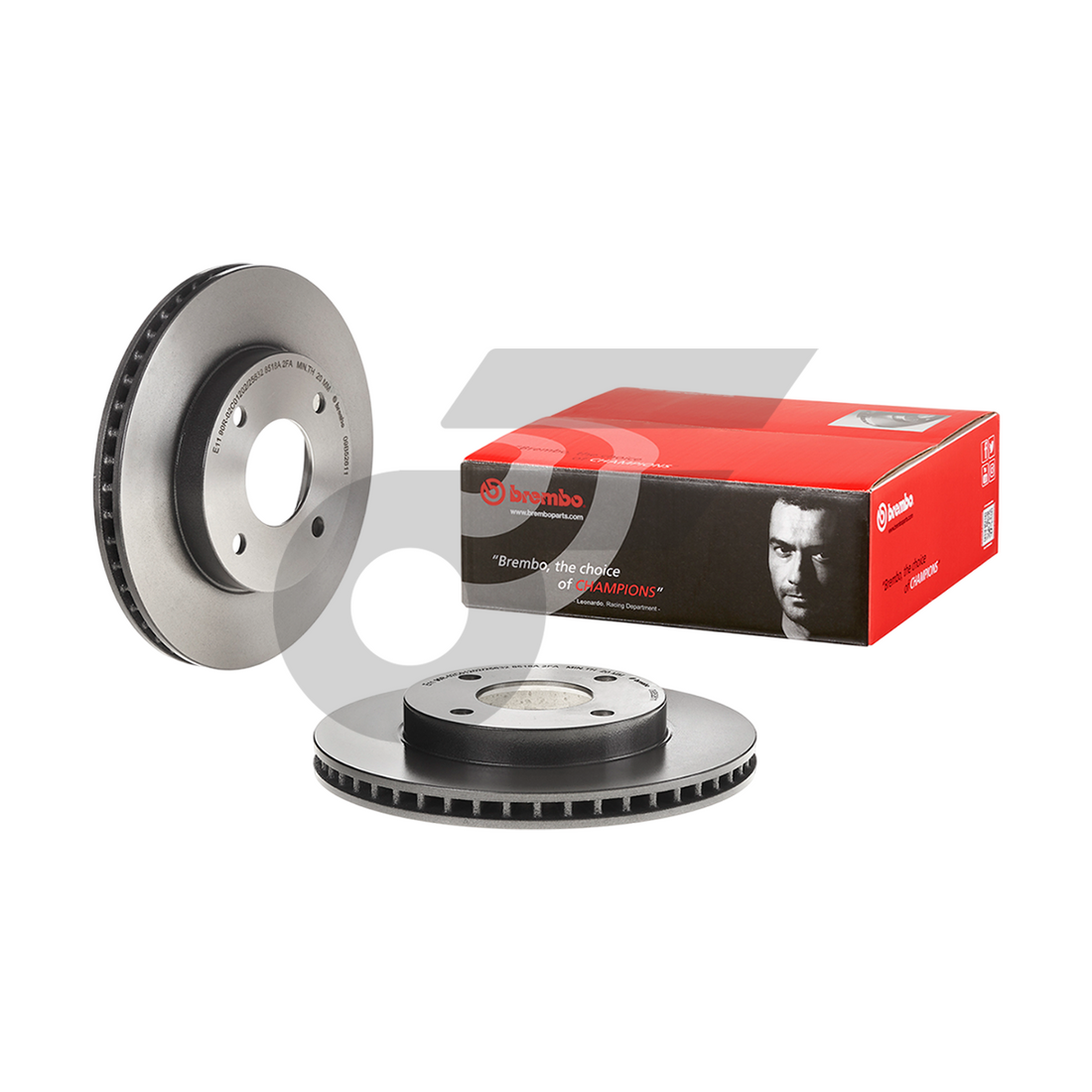 BREMBO จานเบรคหน้า TIIDA ปี06-ON |260MM. 6รู