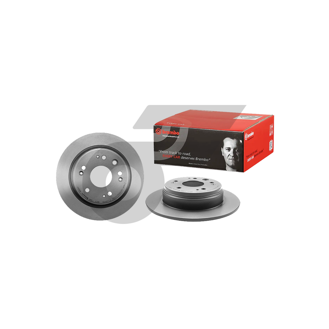 BREMBO จานเบรคหลัง CRV II ปี02 | 282 MM. 5รู