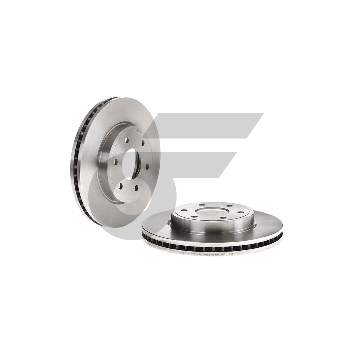 BREMBO จานเบรคหน้า NAVARA D40 5-SPEED 2WD ปี07-12 |283MM. 4รู