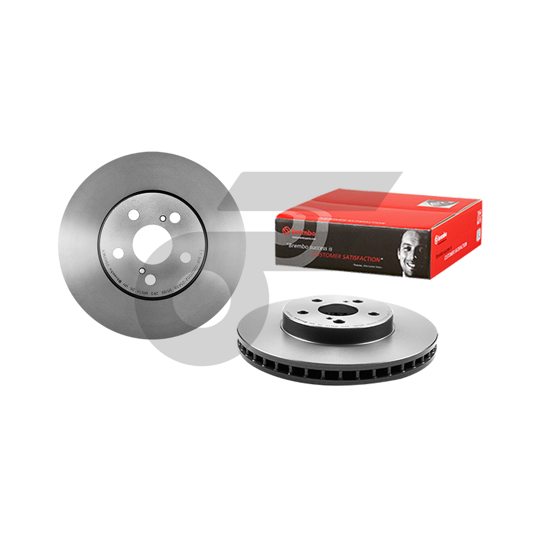 BREMBO จานเบรคหน้า WISH 2.0 ปี05-ON |275MM. 5รู