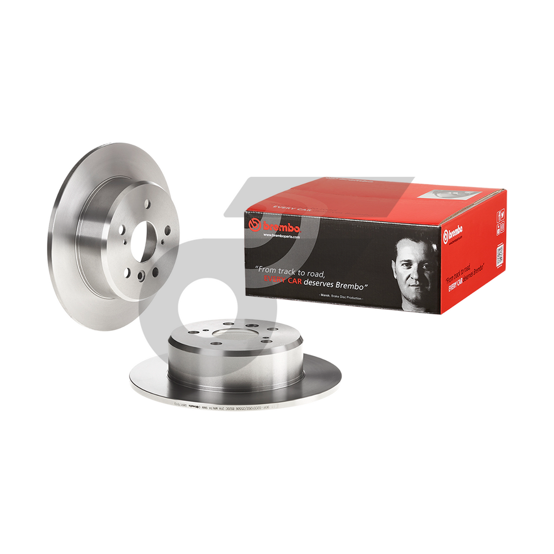 BREMBO จานเบรคหลัง CAMRY ACV30 2.0 2.4 ปี02-05 |288MM. 6รู