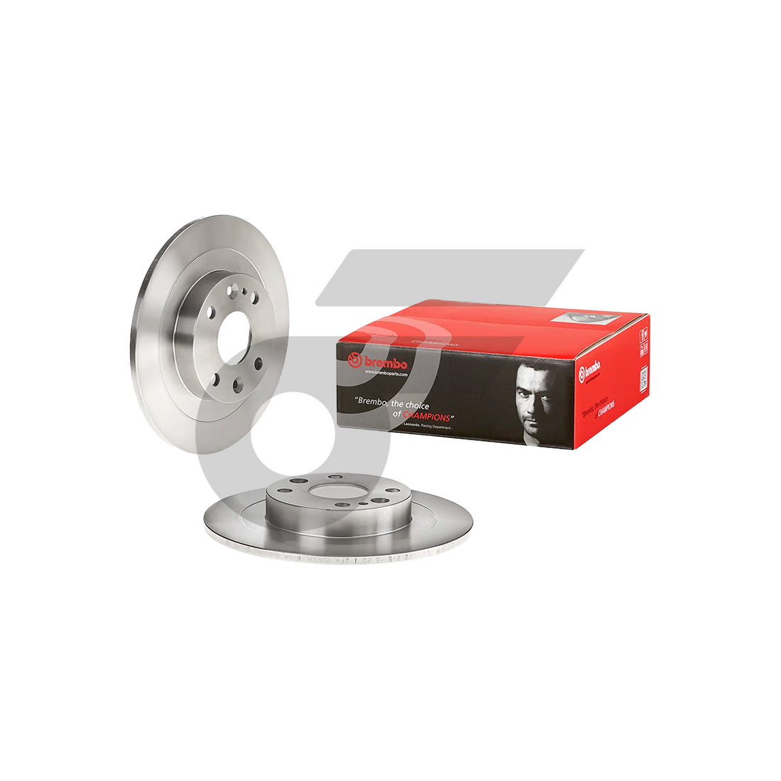 BREMBO จานเบรคหลัง MX-5 NA ปี89-98, NB | 250 MM. 4รู