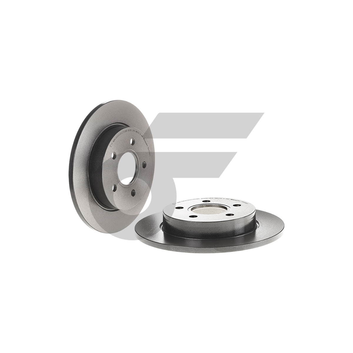 BREMBO จานเบรคหลัง FOCUS ปี06-11 |265MM. 5รู