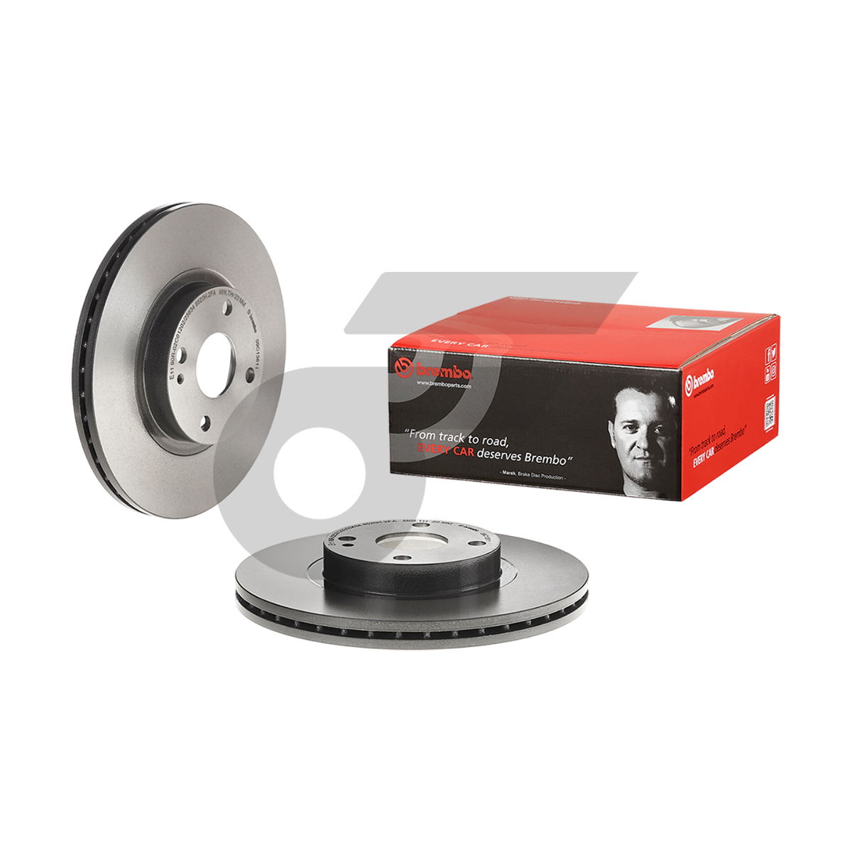 BREMBO จานเบรคหน้า MX-5 NB ปี98-05 |270MM. 5รู