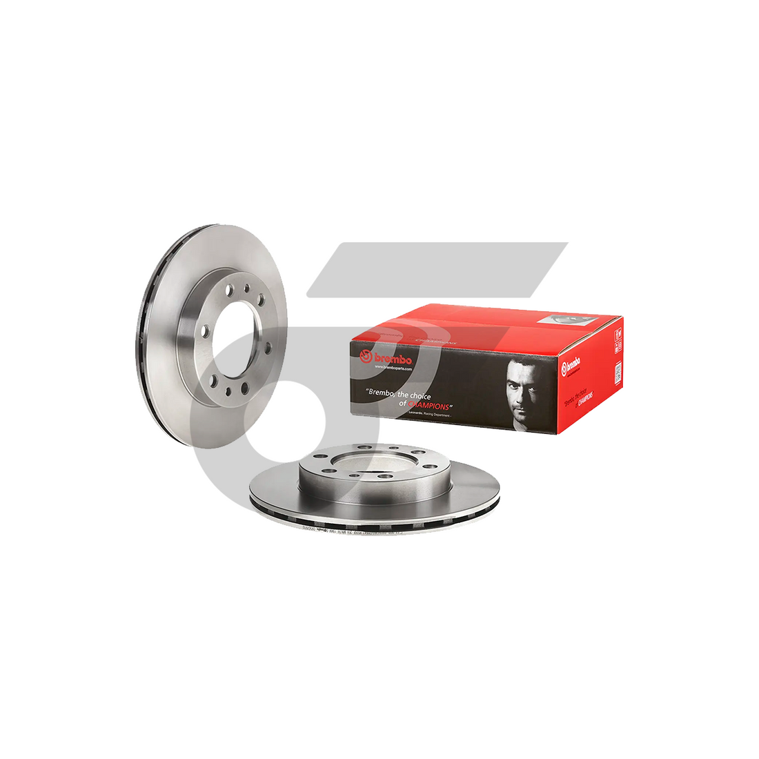 BREMBO จานเบรคหน้า LN106, LAND CRUISER FZJ80 | 302 MM. 6รู