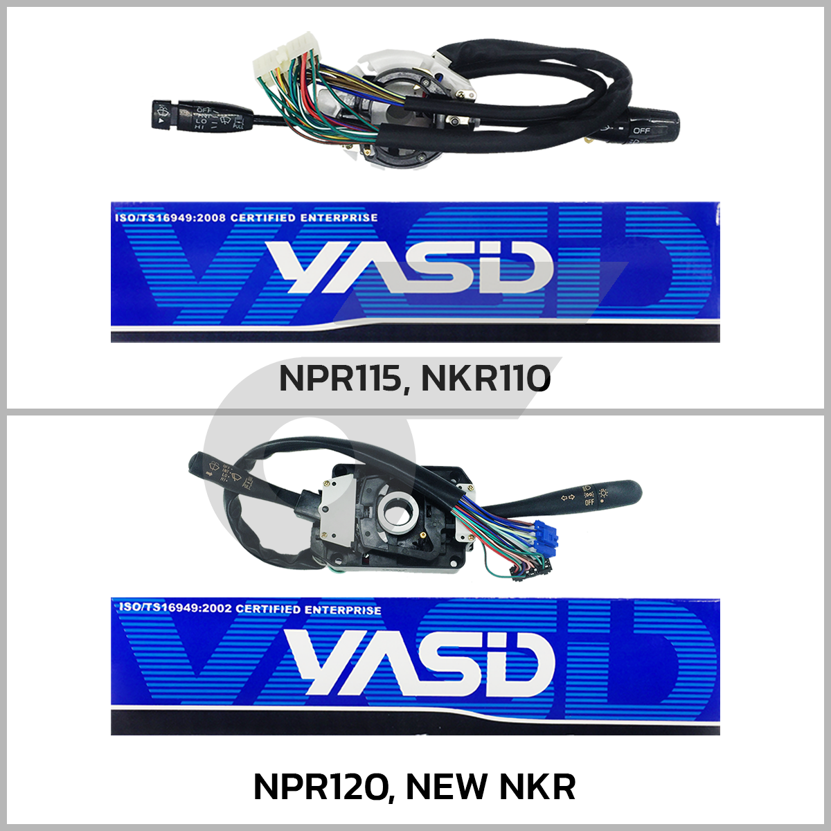 YASID สวิทช์ยกเลี้ยว สวิทช์ไฟเลี้ยว NPR115, NKR110, NPR120, NEW NKR