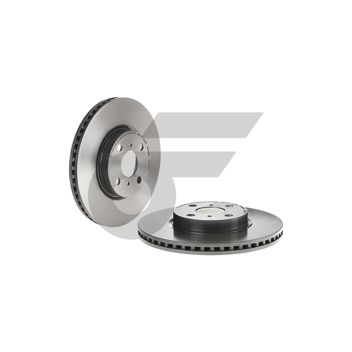 BREMBO จานเบรคหน้า VIOS NCP93 ปี07-13, YARIS S 1.5 NCP91 ปี05-13 |275MM. 5รู