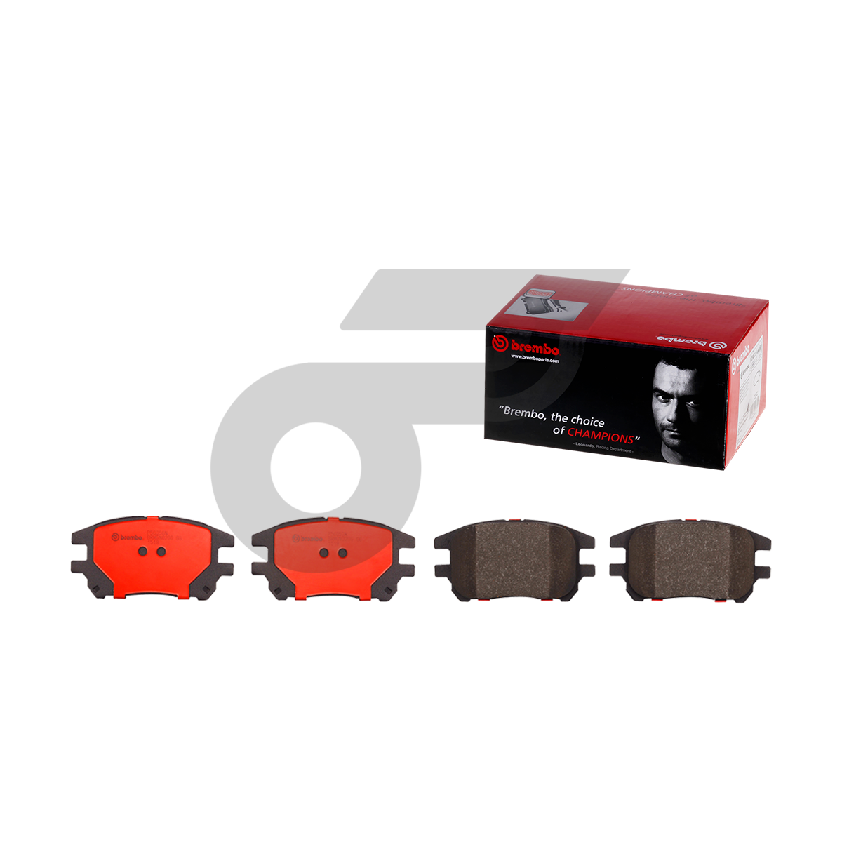 BREMBO ผ้าเบรค LEXUS RX270, RX300, RX350, RX450 (MCU15) (3.0) 4WD ปี00-03, RX300 ปี98-03
