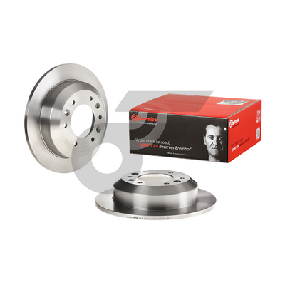 BREMBO จานเบรคหลัง KIA GRAND CARNIVAL 2.7V6 ปี06 |324MM. 5รู