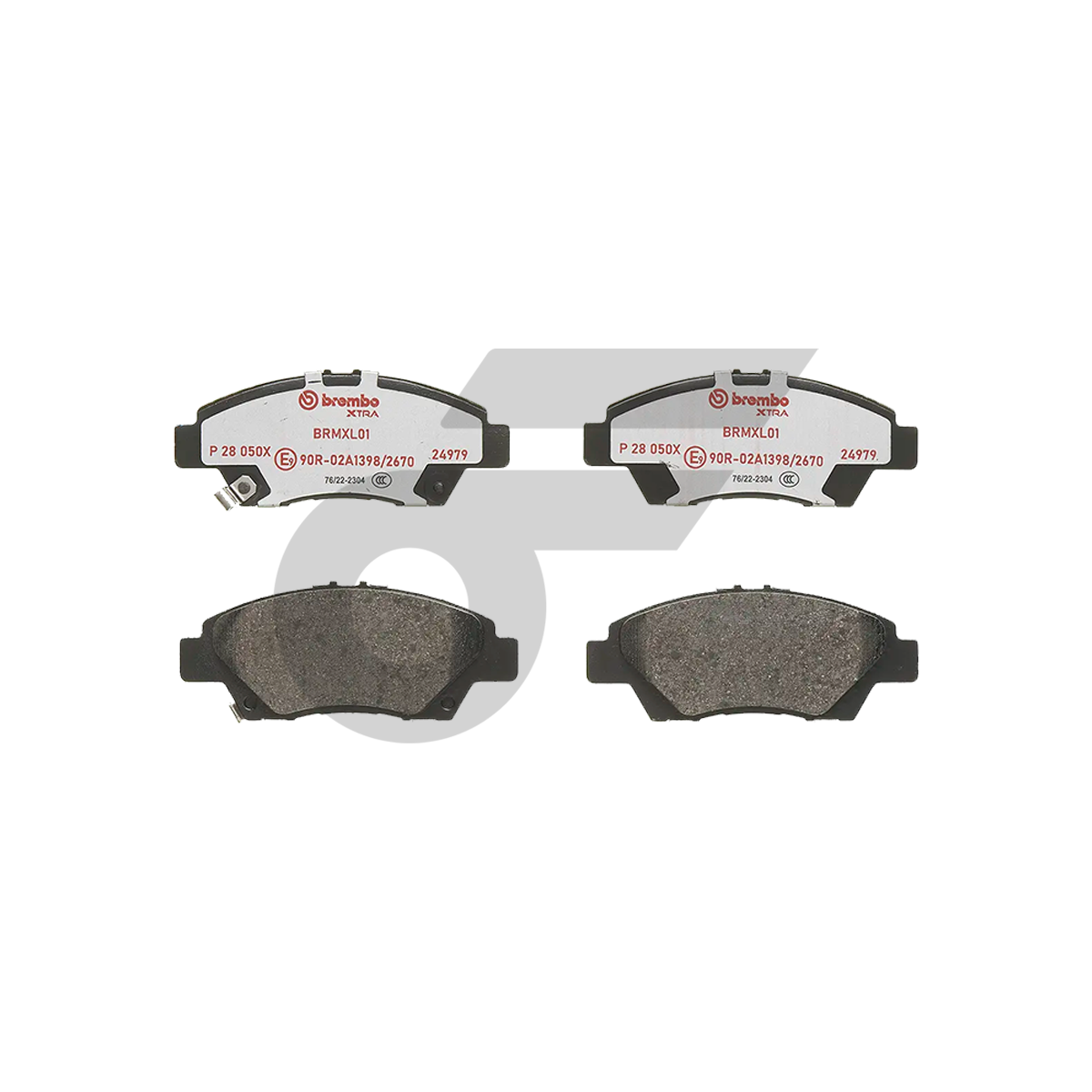 BREMBO ผ้าเบรคหน้า CITY GM (CNG), (1.5 VTEC ปี15-18) ปี10-18, NEW CITY 1.0 TURBO ปี20-ON, JAZZ GK (1.5 VTEC) ปี14-ON, MOBILIO (1.5) ปี14-ON