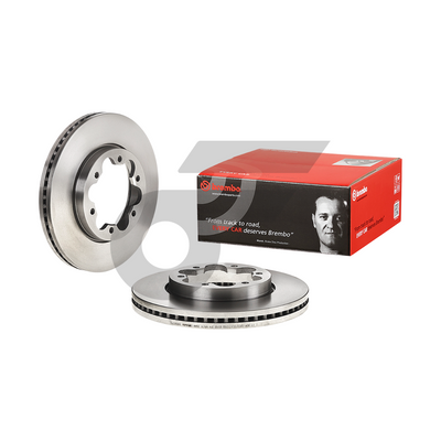 BREMBO front brake disc COMMUTER D4D KDH200-223 year 05-18 * | 285 MM. 6 holes