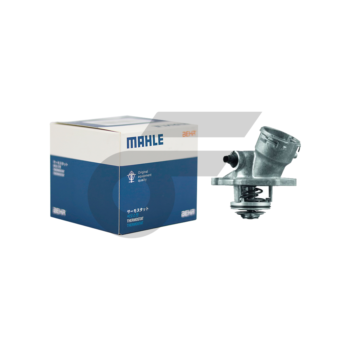 MAHLE วาล์วน้ำควบคุมไฟฟ้า BENZ M272 V6 2.5-3.5L / W203 W211 W212 R171 | 100องศา