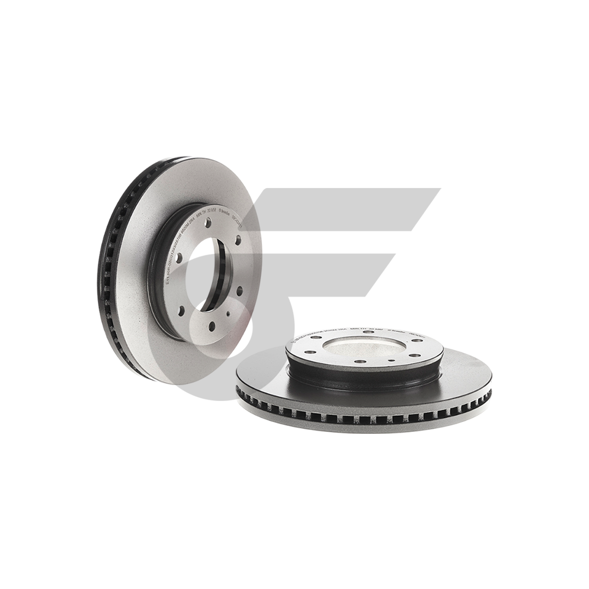 BREMBO จานเบรคหน้า RANGER T6 2WD 4WD 2.2 3.2 HC ปี12-ON, BT-50 PRO 2WD 4WD 2.2 3.2 HC ปี12-20 |302MM. 5รู