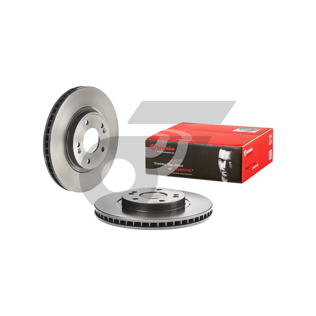 BREMBO จานเบรคหน้า LANCER EX 2.0L (CY4A), HYUNDAI SANTAFE | 294 MM. 5รู