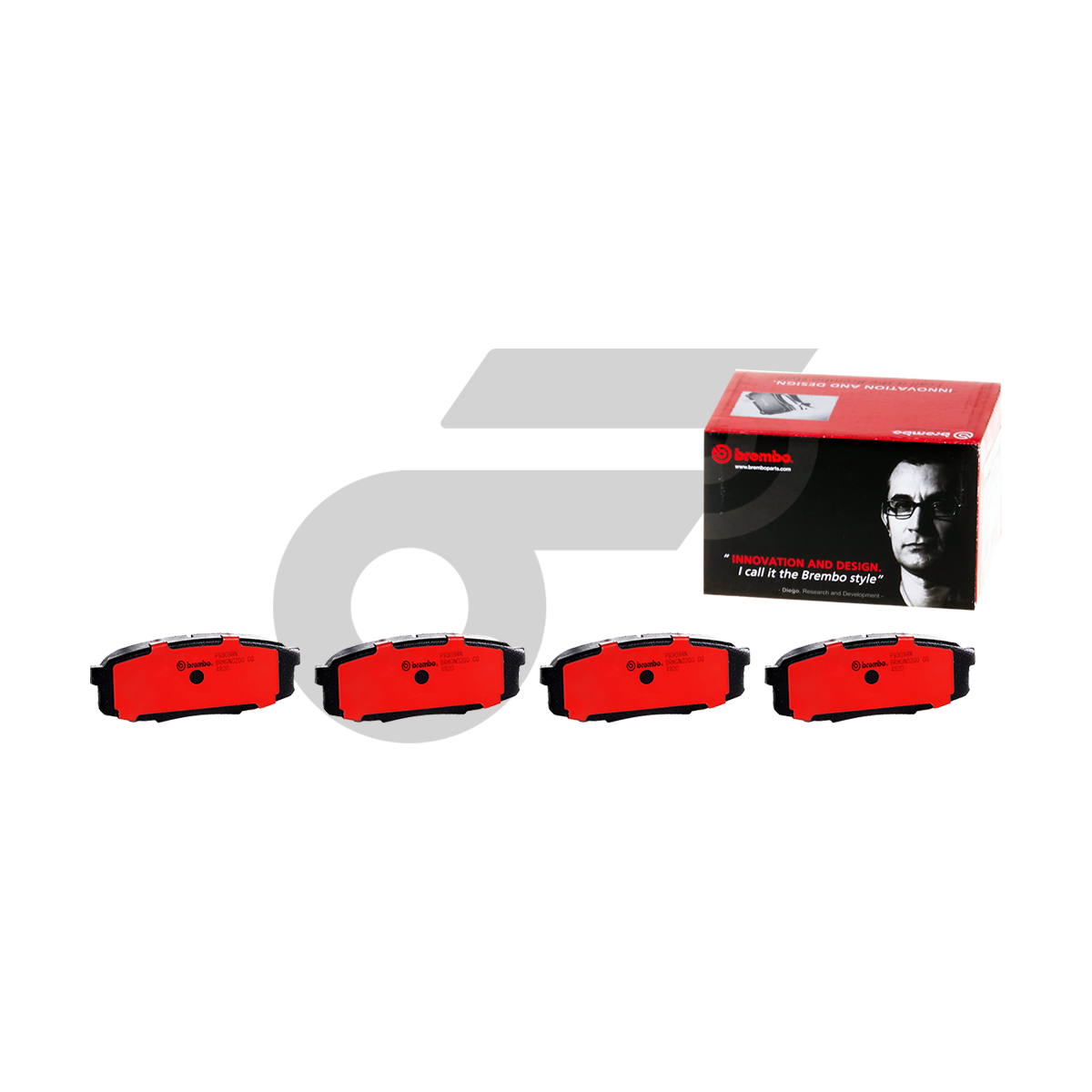 BREMBO ผ้าเบรค LX URJ201, LAND CRUISER 200 ปี07-ON