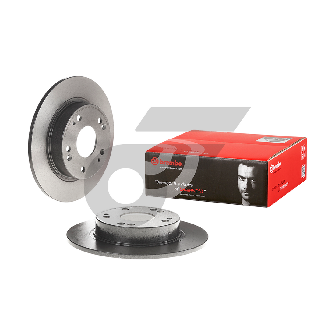 BREMBO จานเบรคหลัง CIVIC FD FB 1.8 2.0 ปี06-12 |260MM. 5รู