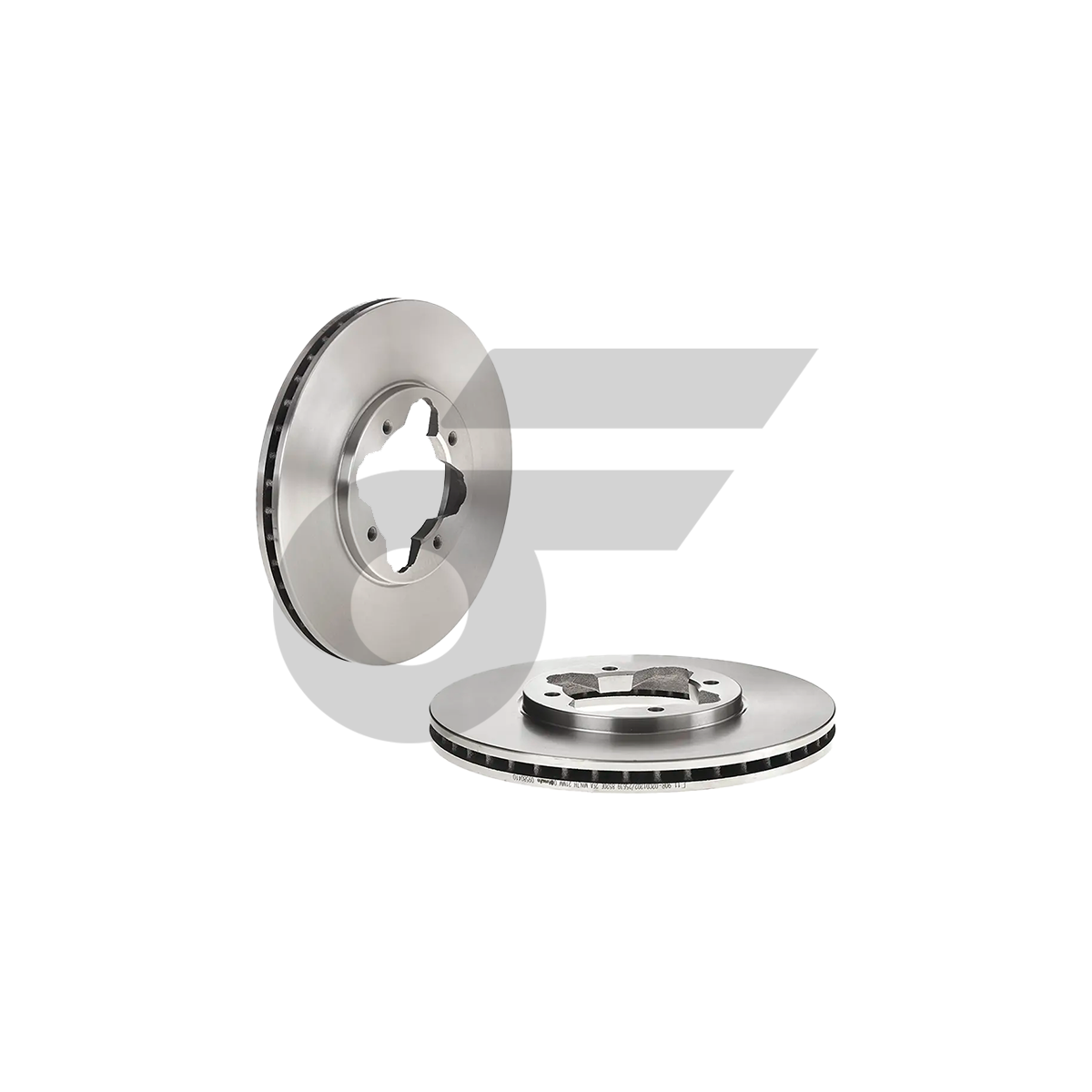 BREMBO จานเบรคหน้า ACCORD ปี96 ROVER 623 | 282 MM. 4รู