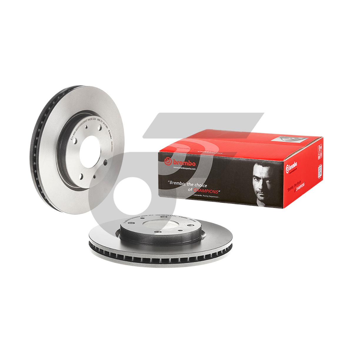 BREMBO จานเบรคหน้า LANCER CEDIA CS9 ปี01-08 |276MM. 4รู