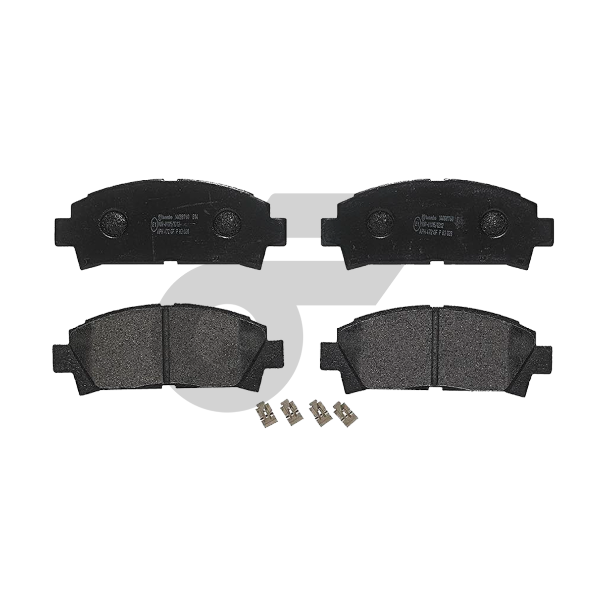 BREMBO ผ้าเบรคหน้า MR-2 SW20 2.0T ปี89-00