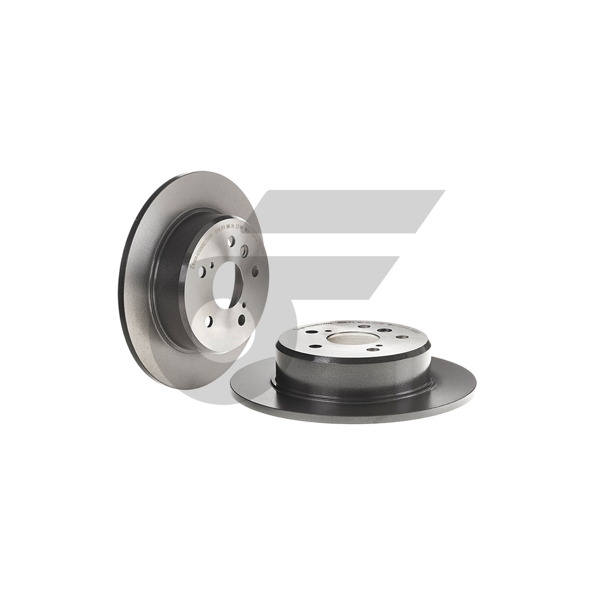 BREMBO จานเบรคหลัง HARRIER 3.0 ปี98-03 |288MM. 5รู