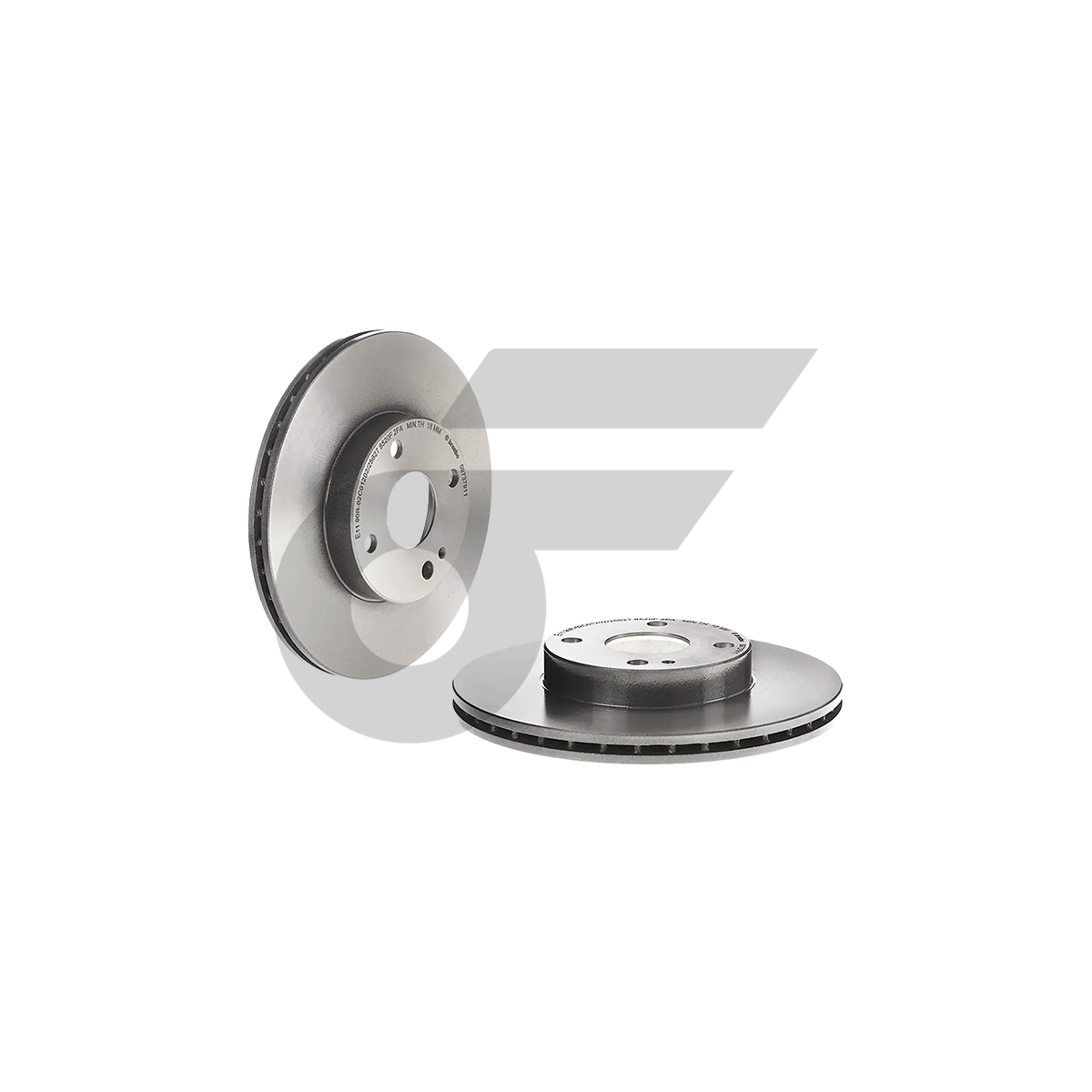 BREMBO จานเบรคหน้า MX-5 NA ปี89-98, NB | 255 MM. 4รู