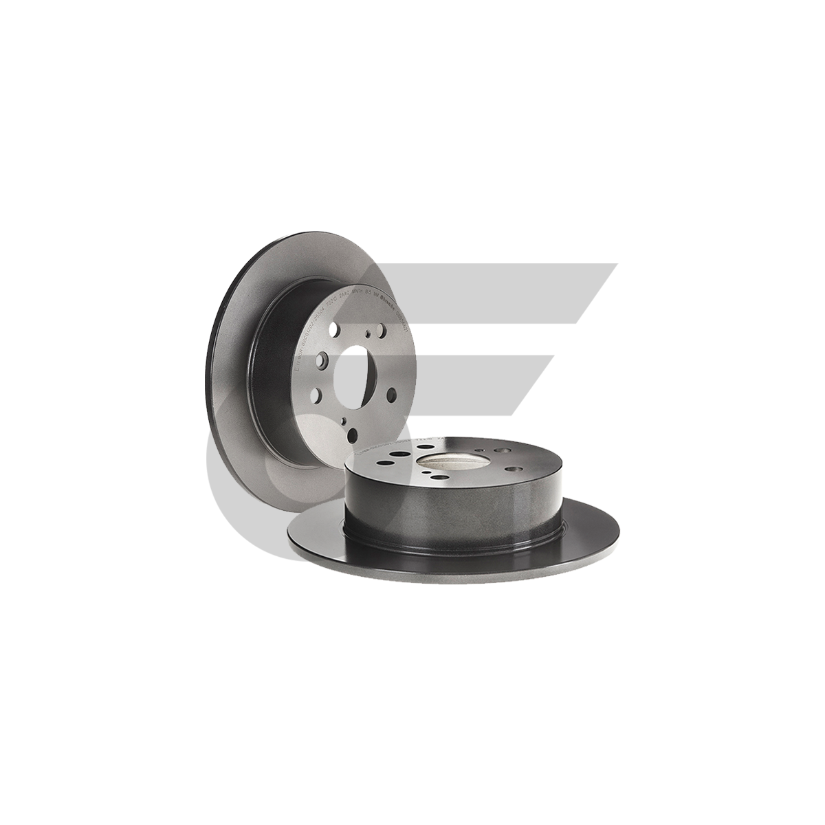 BREMBO จานเบรคหลัง CAMRY ACV40 2.0 2.4, ACV50 2.0 2.5 ปี06-17, ES200-350 ASV60 ปี12-18 |281MM. 4รู