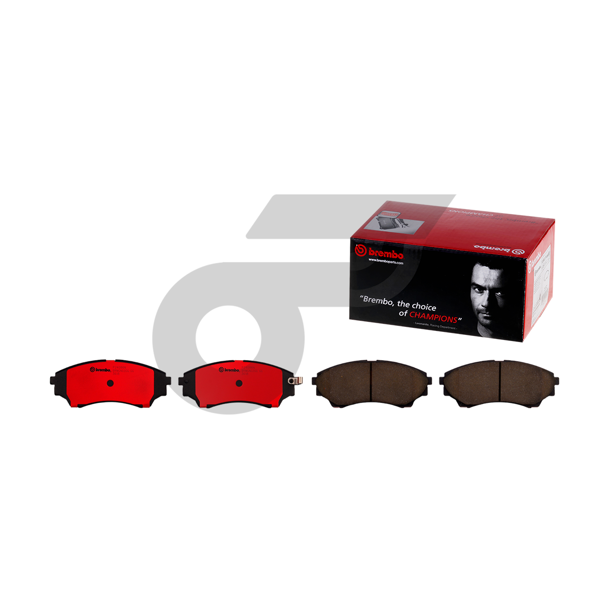 BREMBO ผ้าเบรค RANGER, FIGHTER ปี02-06, BT50 2WD 4WD ปี06-11, EVEREST 4WD ปี07-13