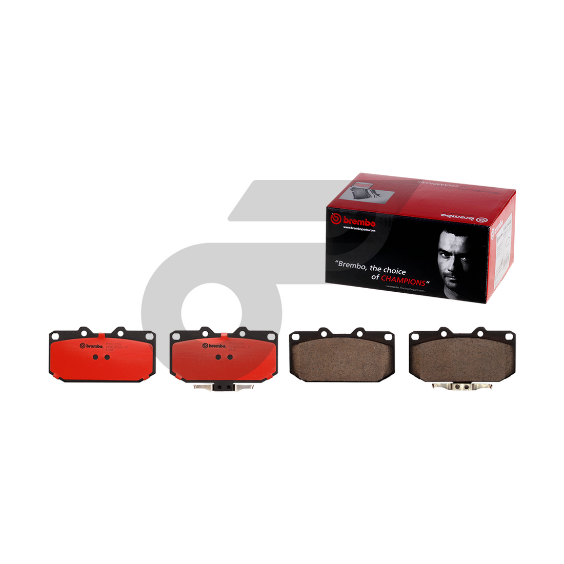 BREMBO ผ้าเบรค 300ZX FAIRLADY, SKYLINE R32 R33 ปี89-ON, IMPREZA GC8 STI ปี97-99, GDA WRX SUBARU 4 POT CALIPER ปี00-07