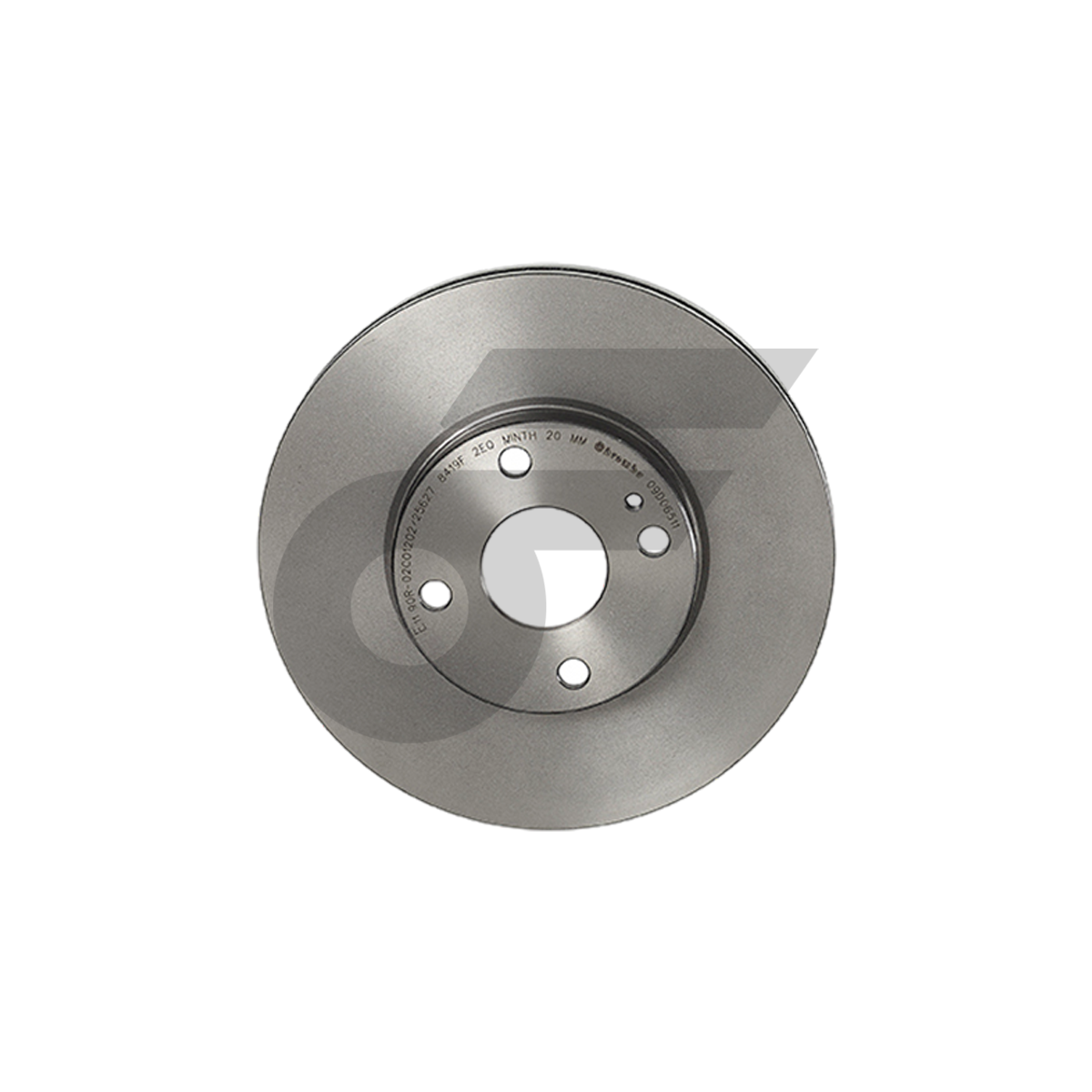 BREMBO จานเบรคหน้า MAZDA 2 SKY DJ DL 1.3 1.5D ปี14-ON |257.5MM. 5รู