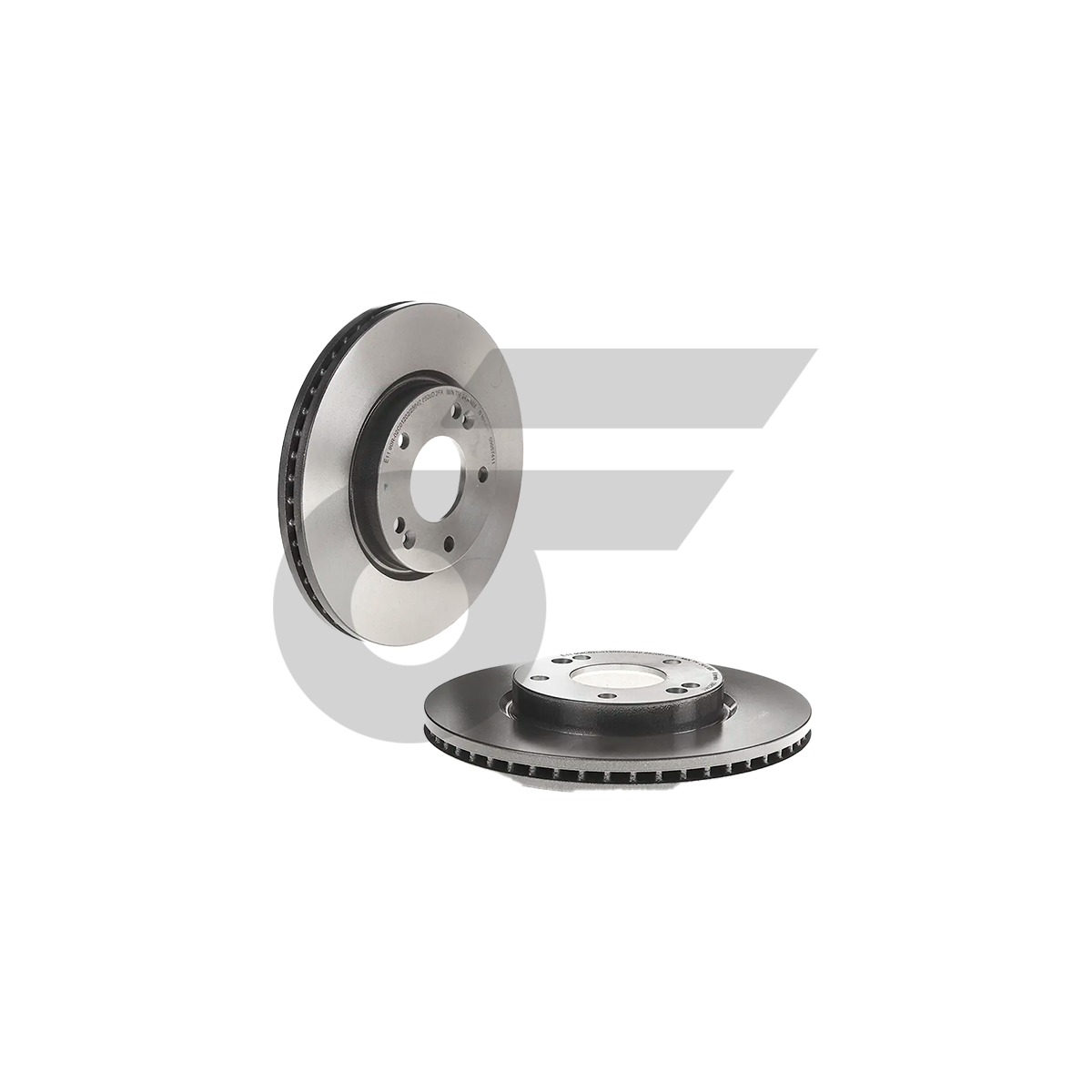 BREMBO จานเบรคหน้า TUCSON 2.0 2WD ปี10, SPORTAGE II 2.0 CRDI 4WD ปี10 | 280 MM. 5รู