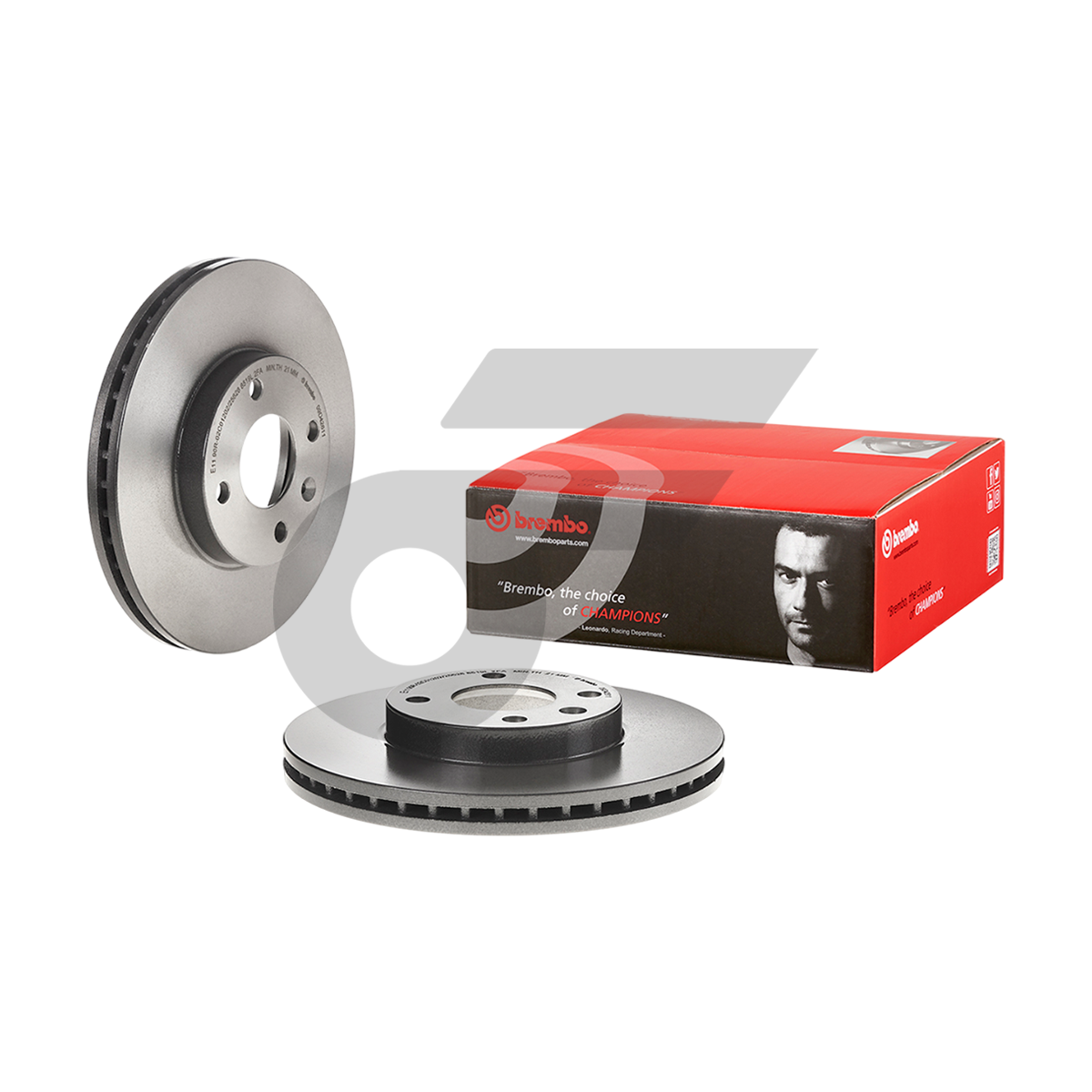 BREMBO จานเบรคหน้า SONIC 1.4 1.6, SPIN 1.5 ปี12-ON |256MM. 5รู
