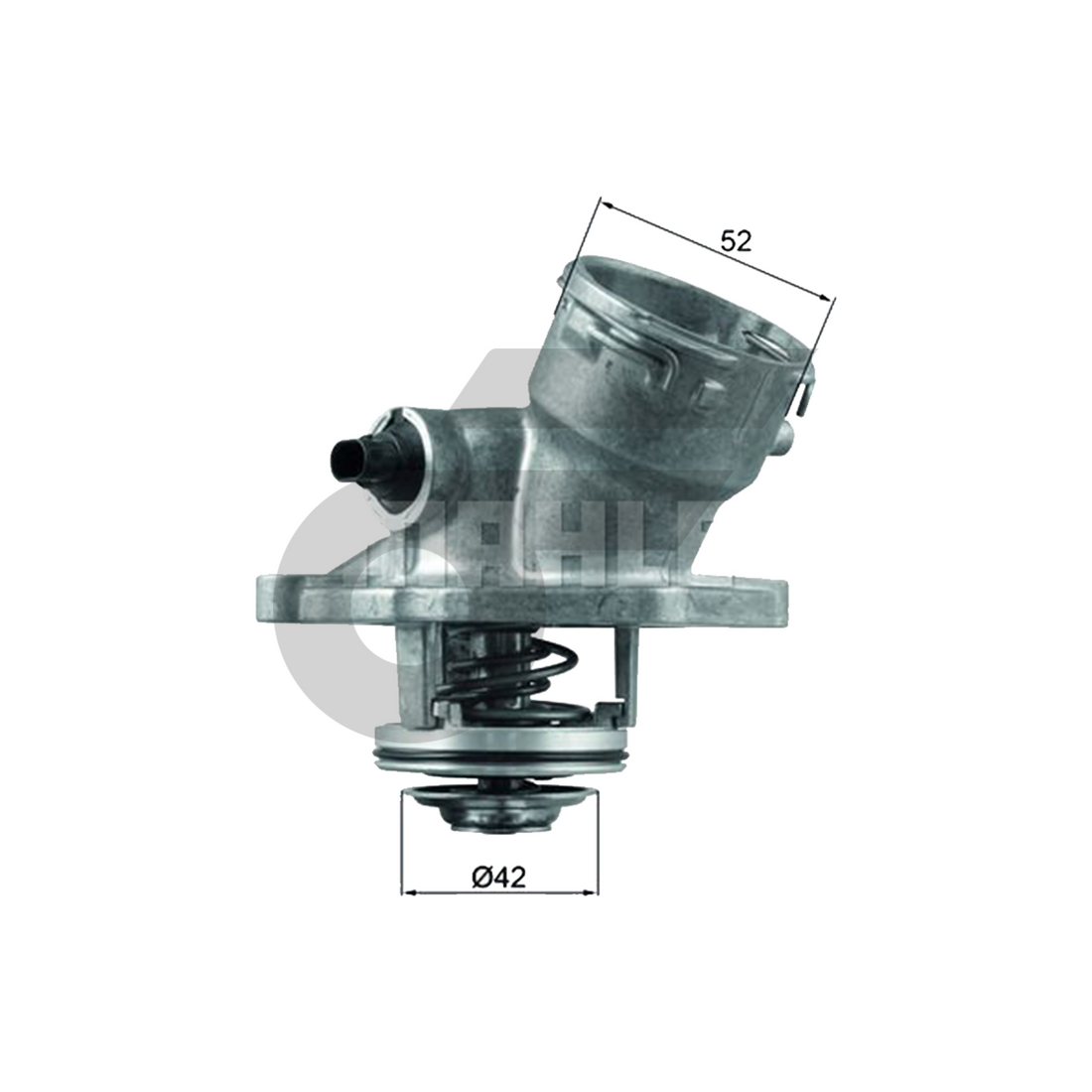 MAHLE วาล์วน้ำควบคุมไฟฟ้า BENZ M272 V6 2.5-3.5L / W203 W211 W212 R171 | 100องศา