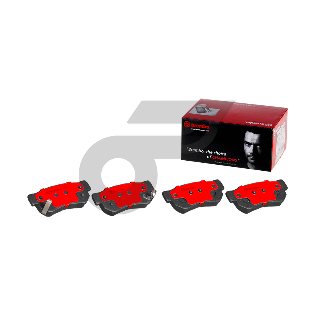 BREMBO ผ้าเบรคหลัง SONATA, ELANTRA III IV V, TUCSON,TIBURON COUPE ปี06-ON